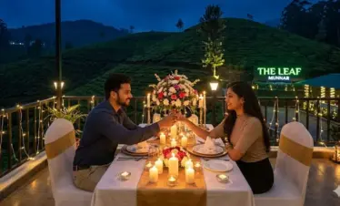 The Leaf Munnar Candle light dinner