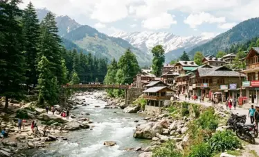 OLD Manali beas river