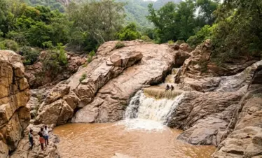 amridhi zoological park & waterfall