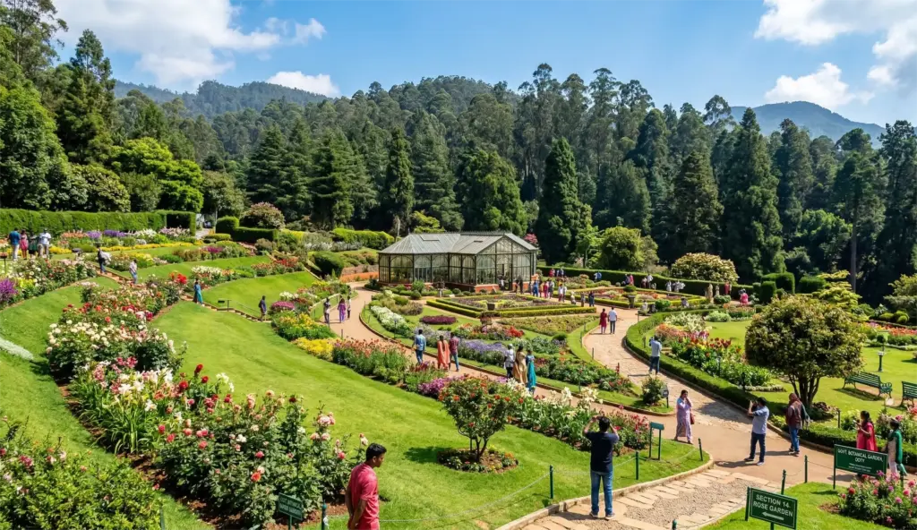 botanical garden ooty
