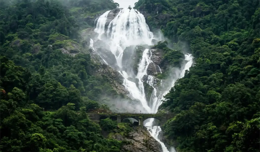 dudhsagar waterfall