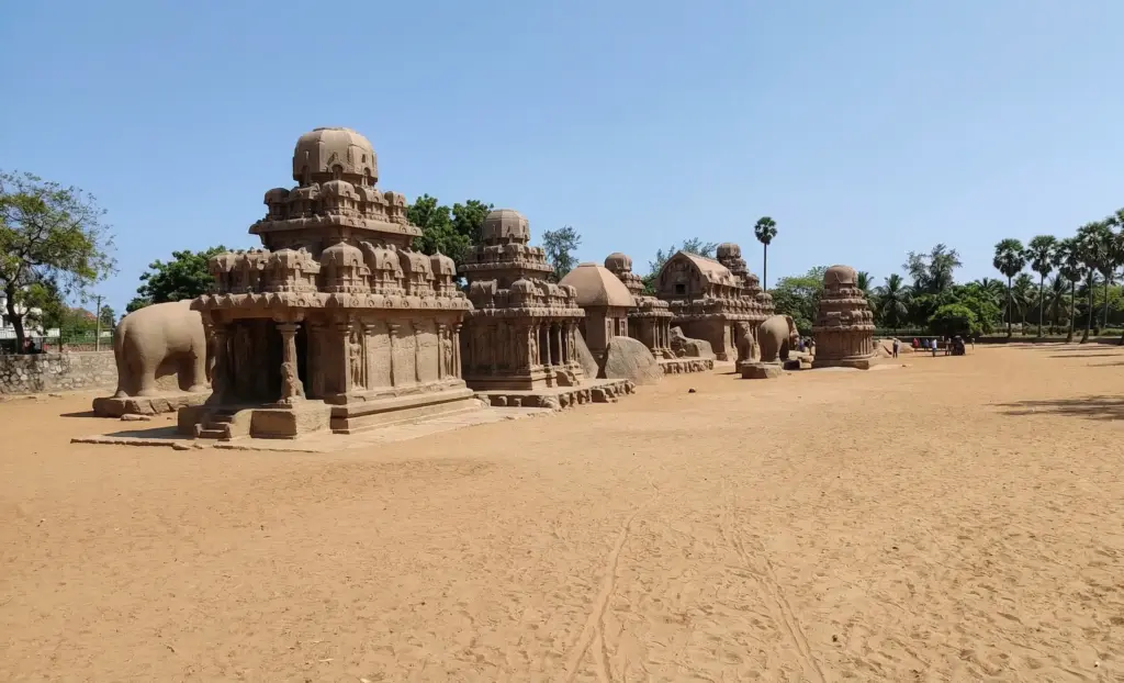 five rathas mahabalipuram southern trail