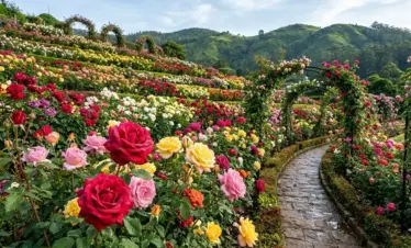 rose garden ooty trip Nilgiri