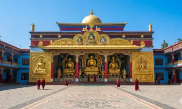 Namdroling Monastery (Coorg Golden Temple)