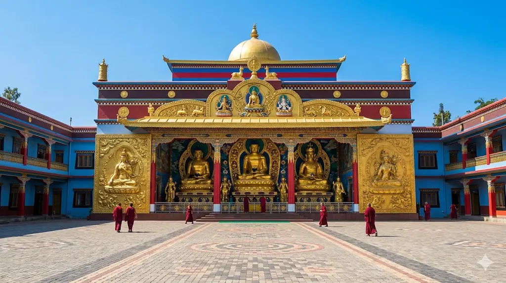 Namdroling Monastery (Coorg Golden Temple)