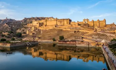 amber fort reflected 202604121610