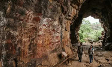 bhimbetka rock sheltor